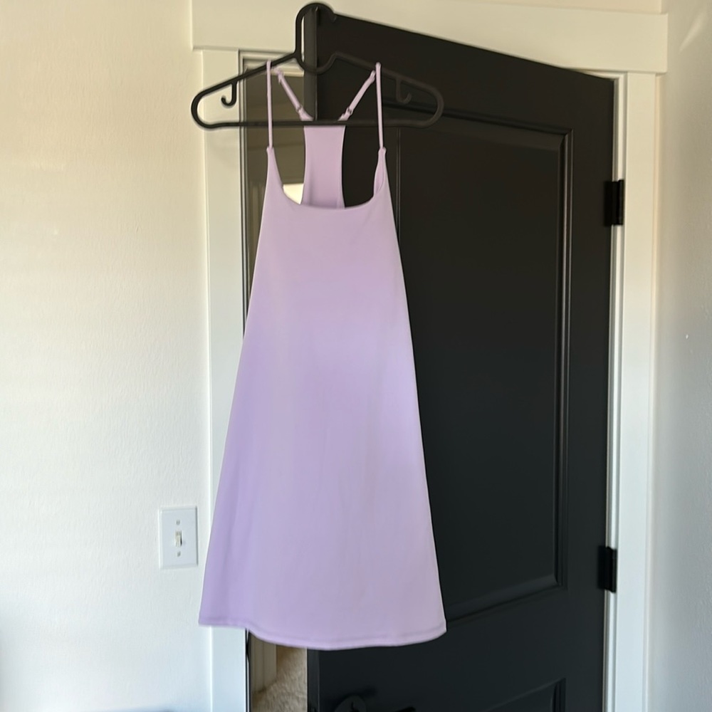 Zella Soft Purple Backless Dress
